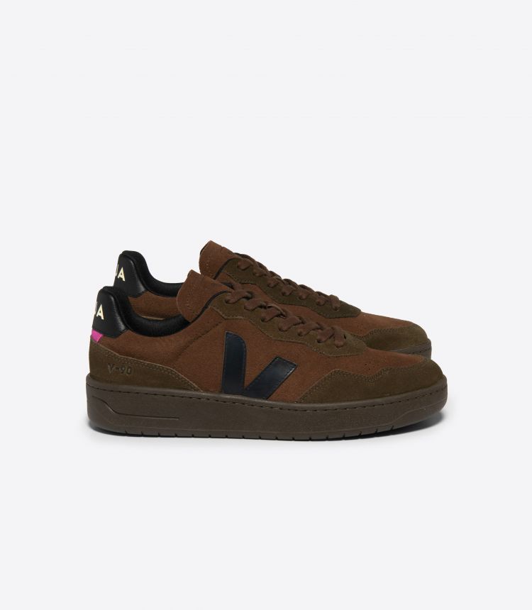 V-90 SUEDE WALNUT BLACK