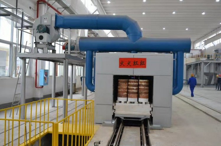 热烈庆祝湖南888集团特瓷年产2400吨氧化铝煅烧窑点火运行