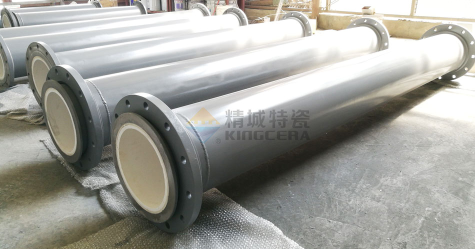 整体成型耐磨陶瓷管路