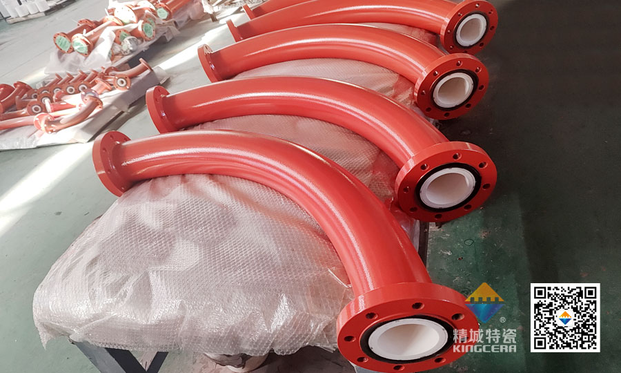 888集团特瓷内衬耐磨陶瓷弯头