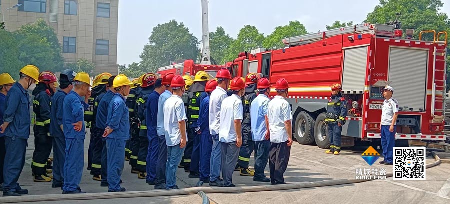 888集团积极共同消防结合演练，共筑安全出产防线