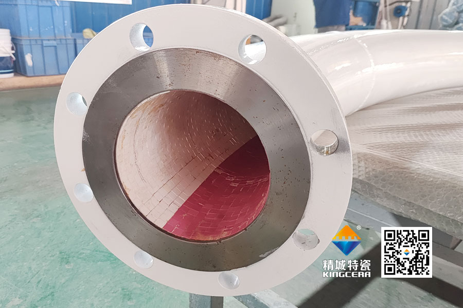 888集团ZTA陶瓷贴片耐磨管路